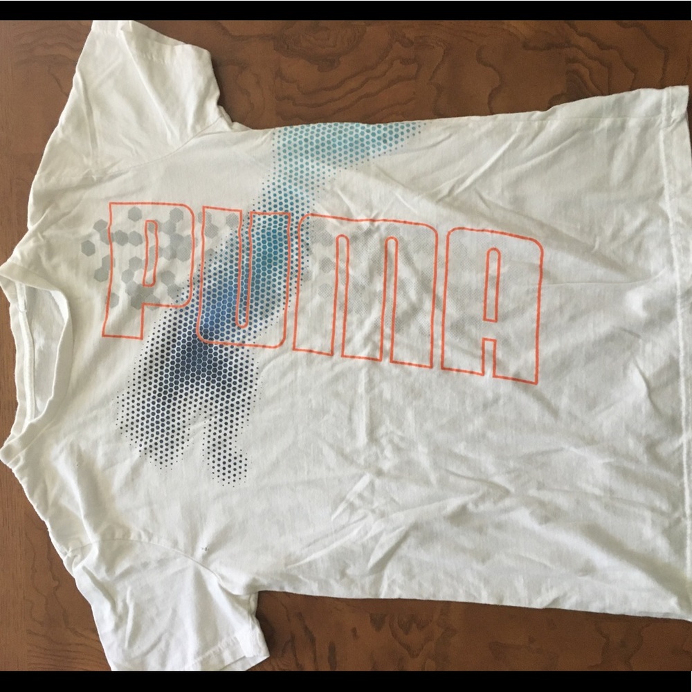 boys puma t shirt